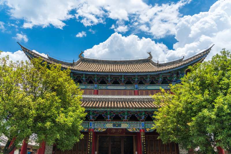 古建筑风光图片