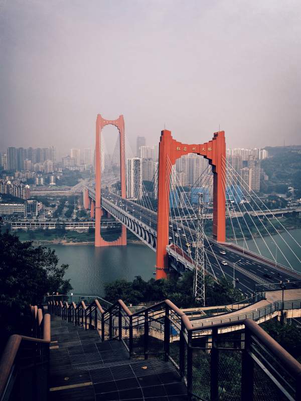 红桥飞跨江城图片