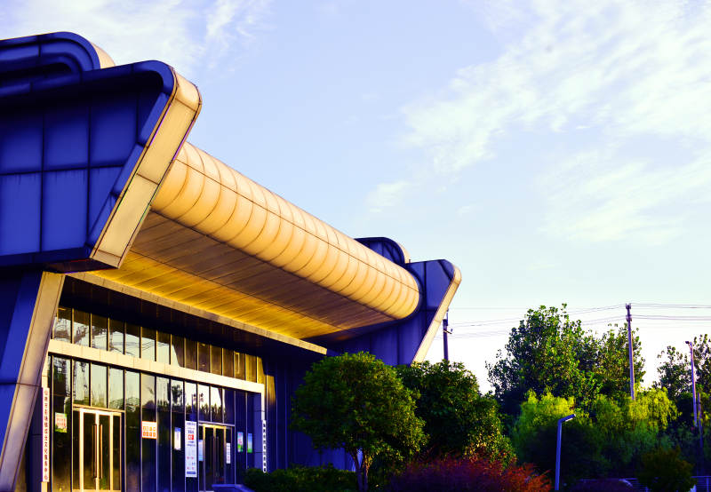 现代建筑入口图片