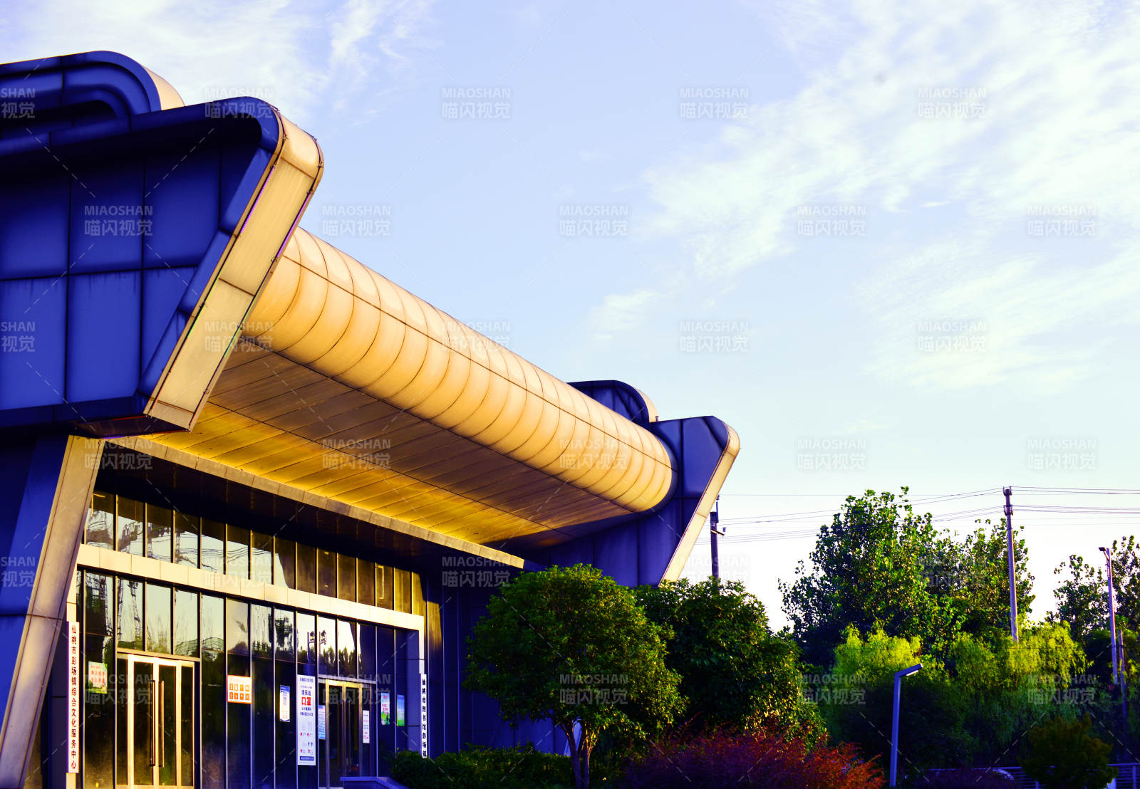 现代建筑入口图片