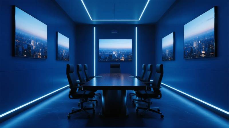 未来会议室图片