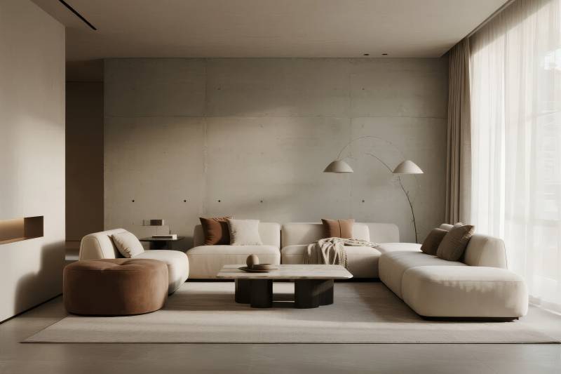 现代简约客厅设计图片