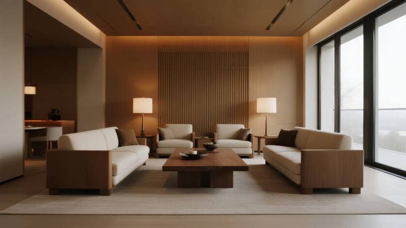 现代简约客厅设计图片