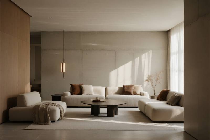 极简客厅设计图片