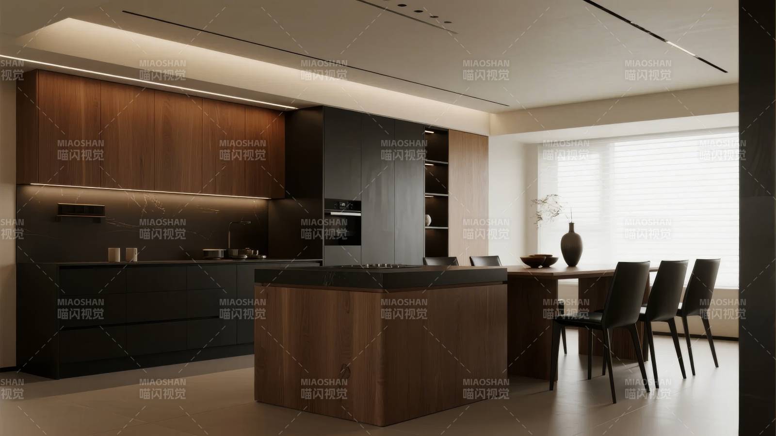 现代简约厨房设计图片