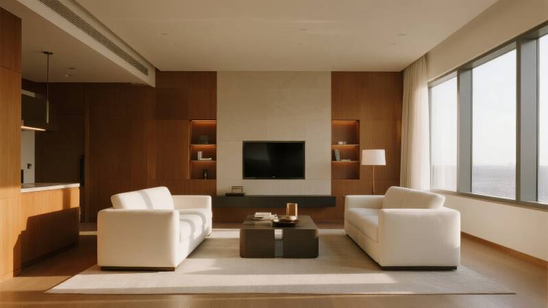 现代简约客厅设计图片