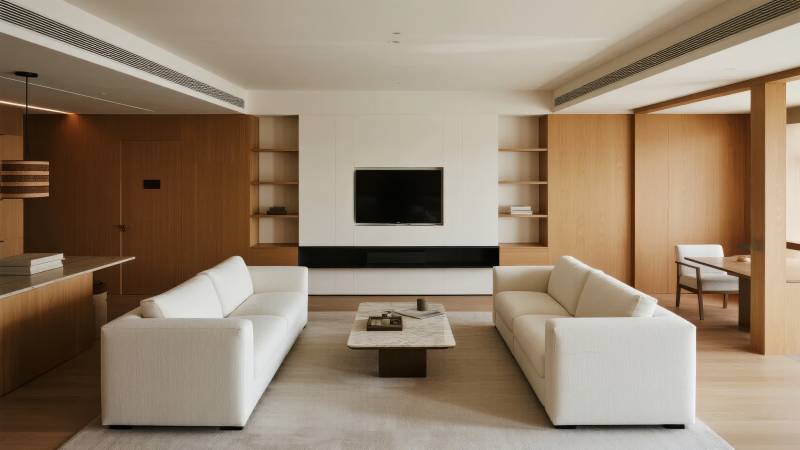 现代简约客厅设计图片