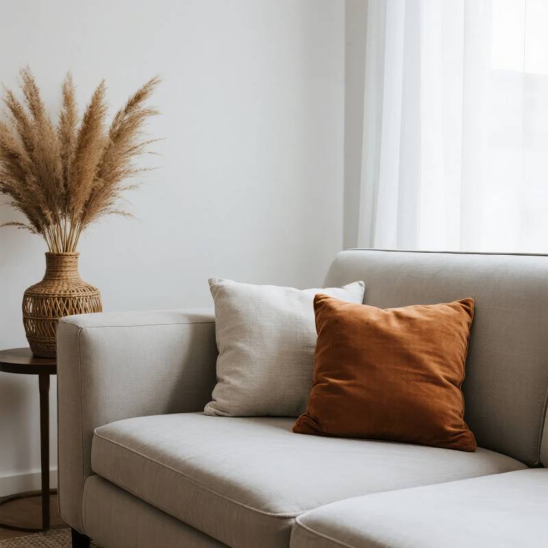 简约客厅一角图片