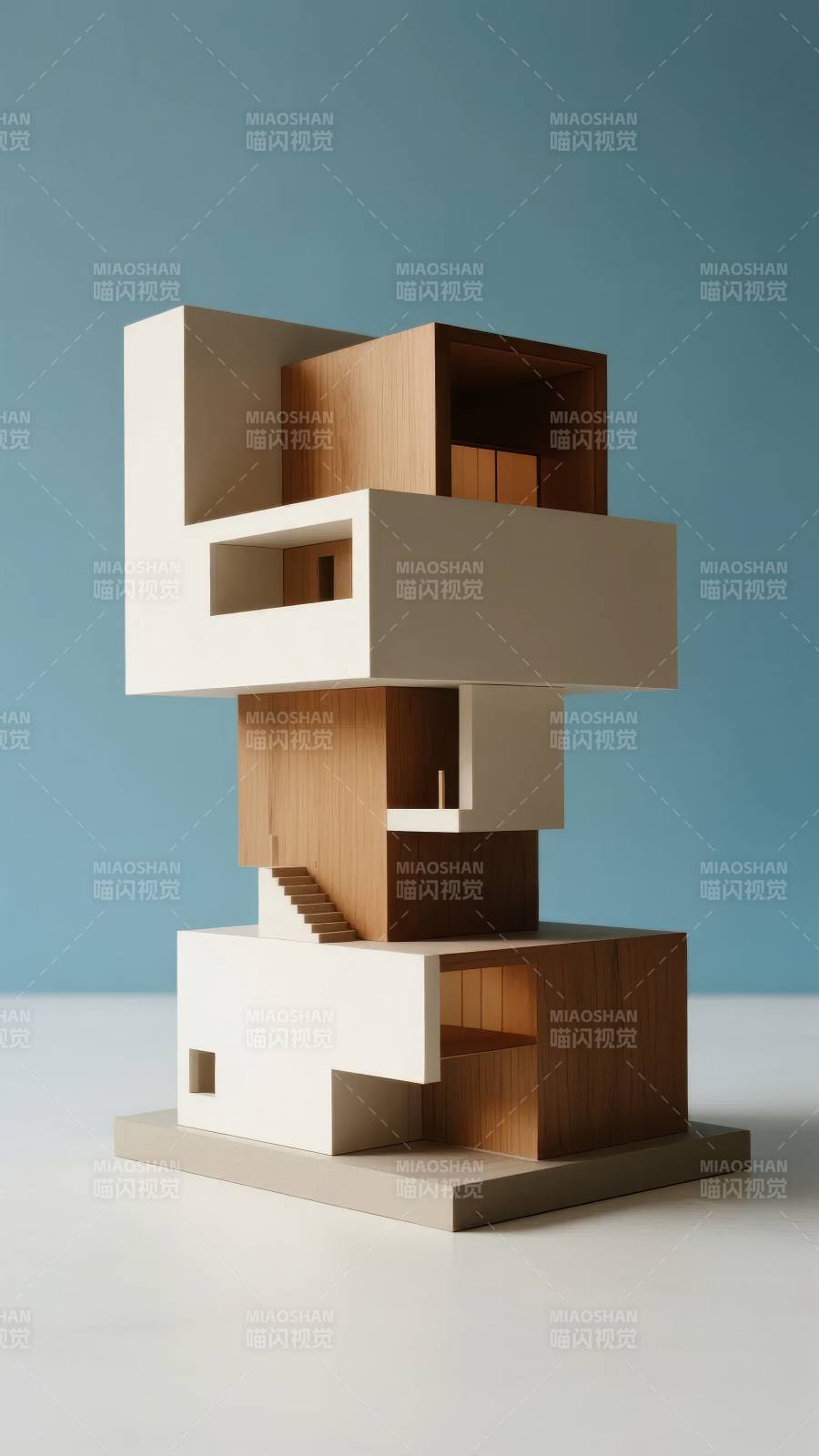 现代建筑模型图片