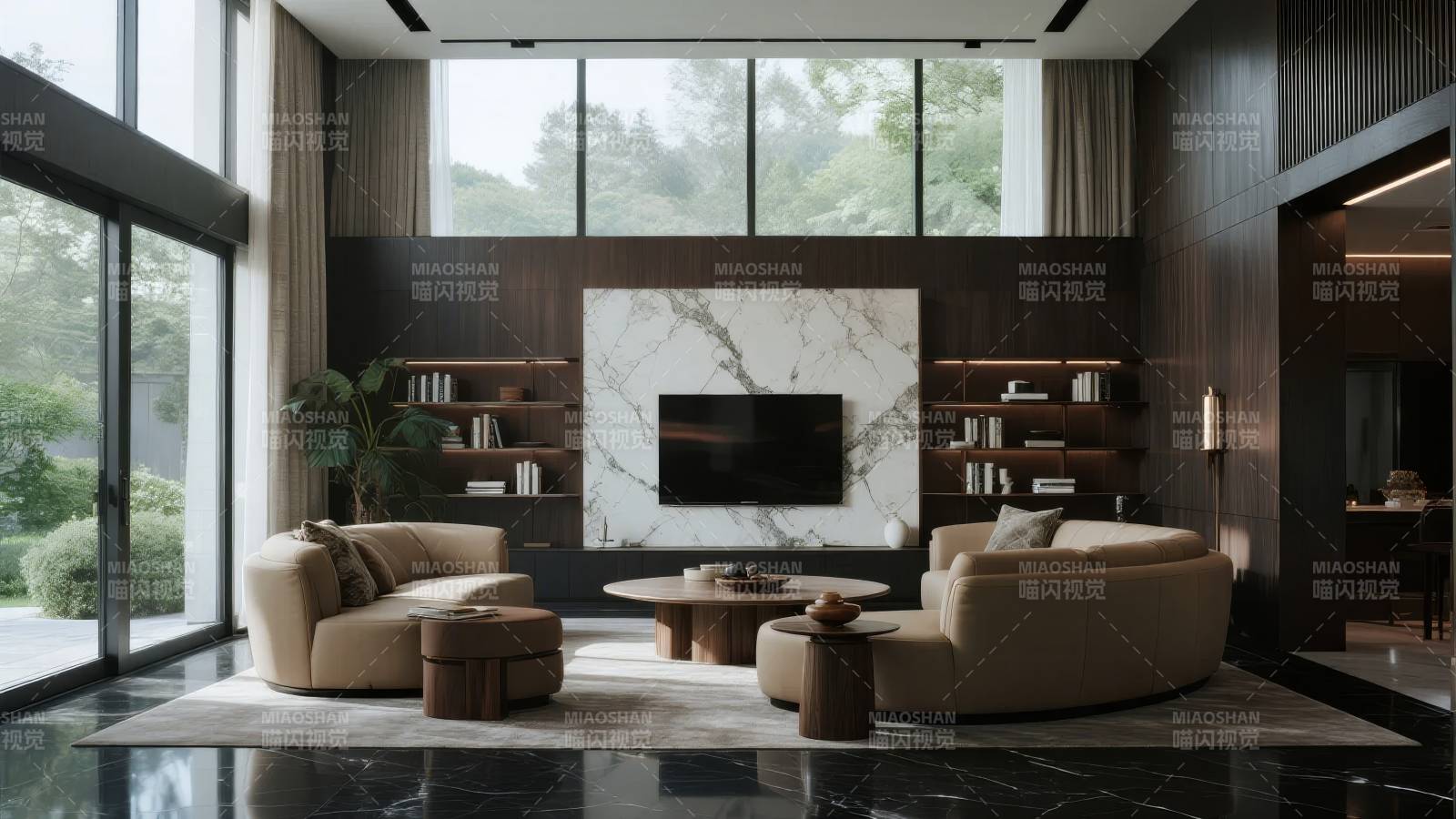 现代客厅设计图片