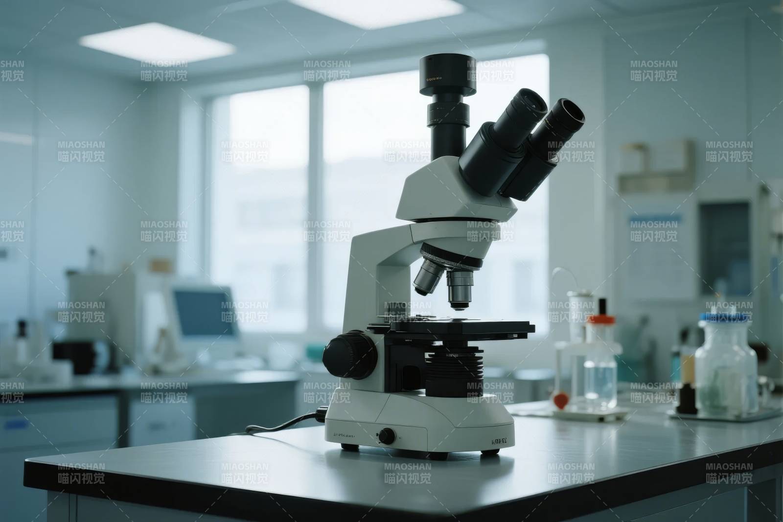 实验室显微镜图片