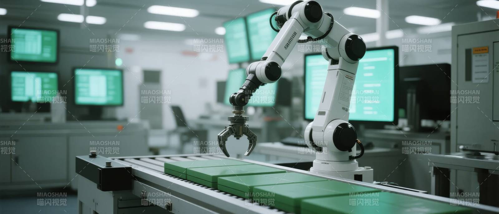 智能工厂自动化生产图片