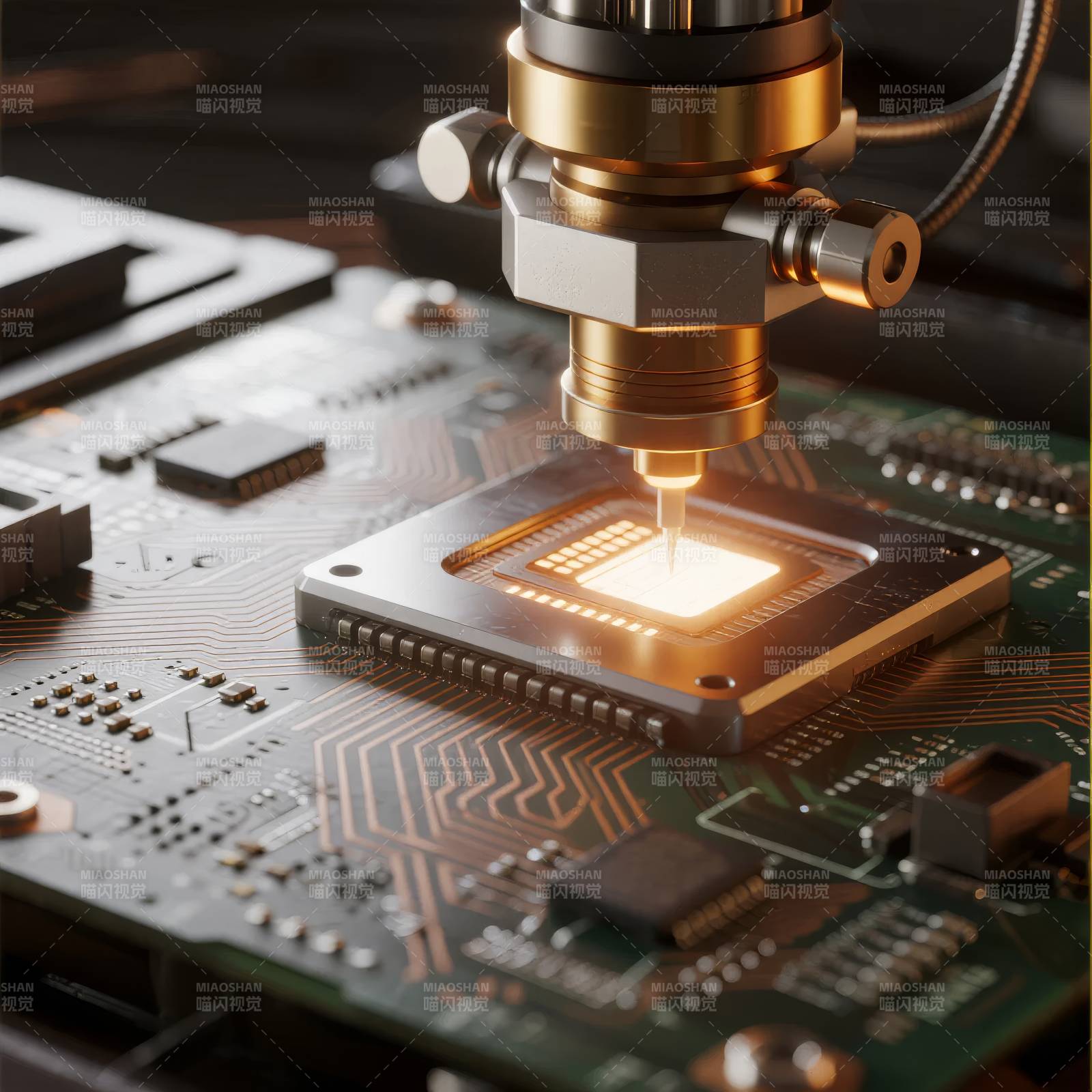 精密芯片焊接图片