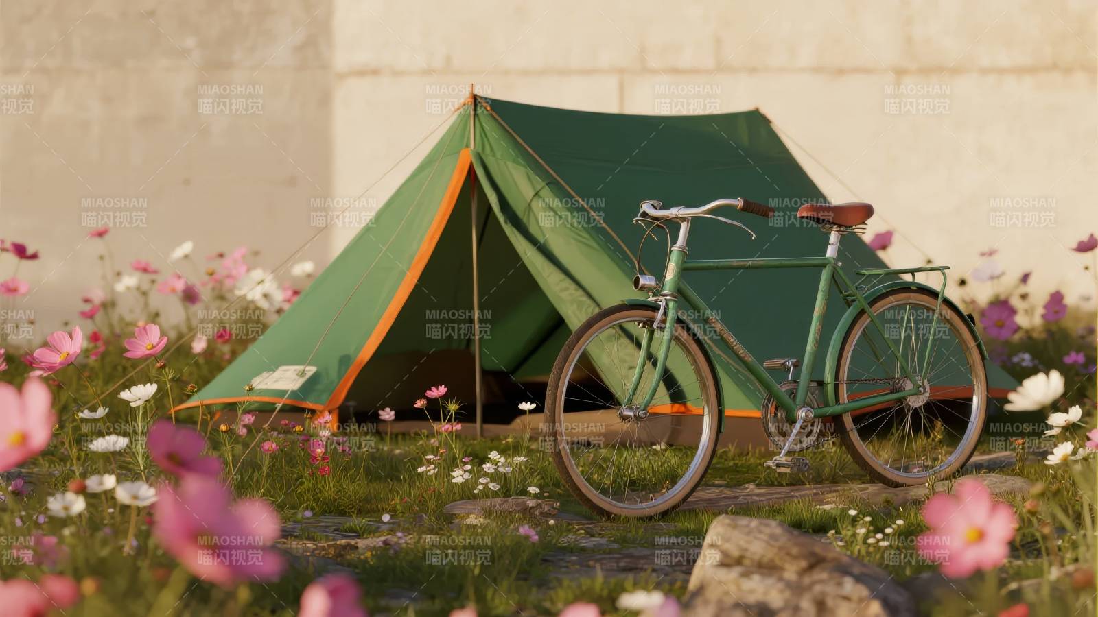 花野露营记图片