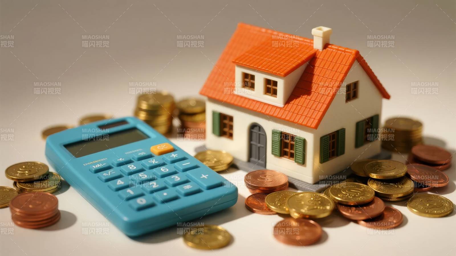 房屋与金钱计算图片