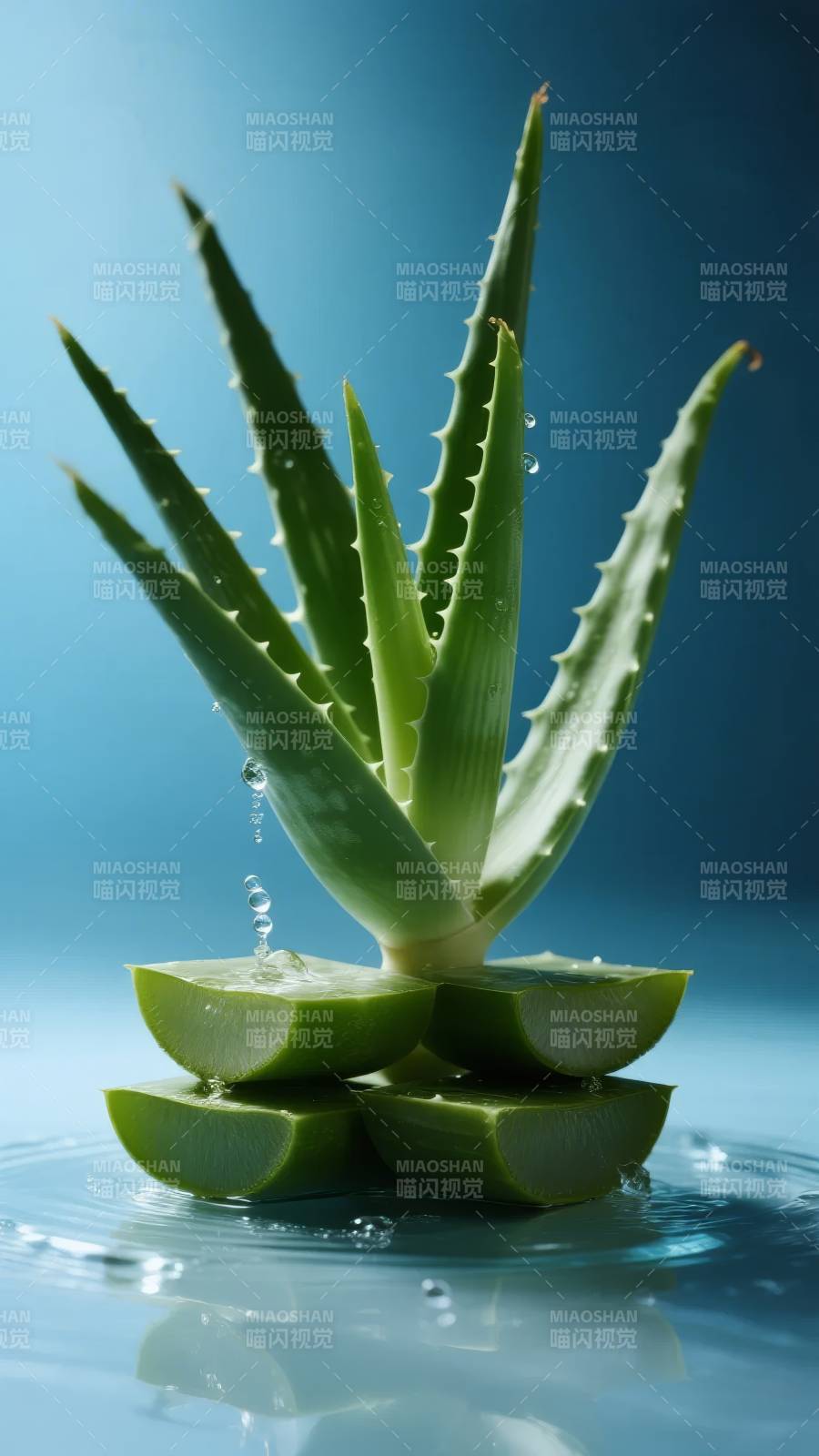 芦荟滴水清润图片