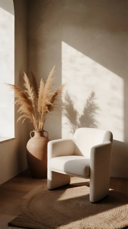 光影中的静谧角落图片