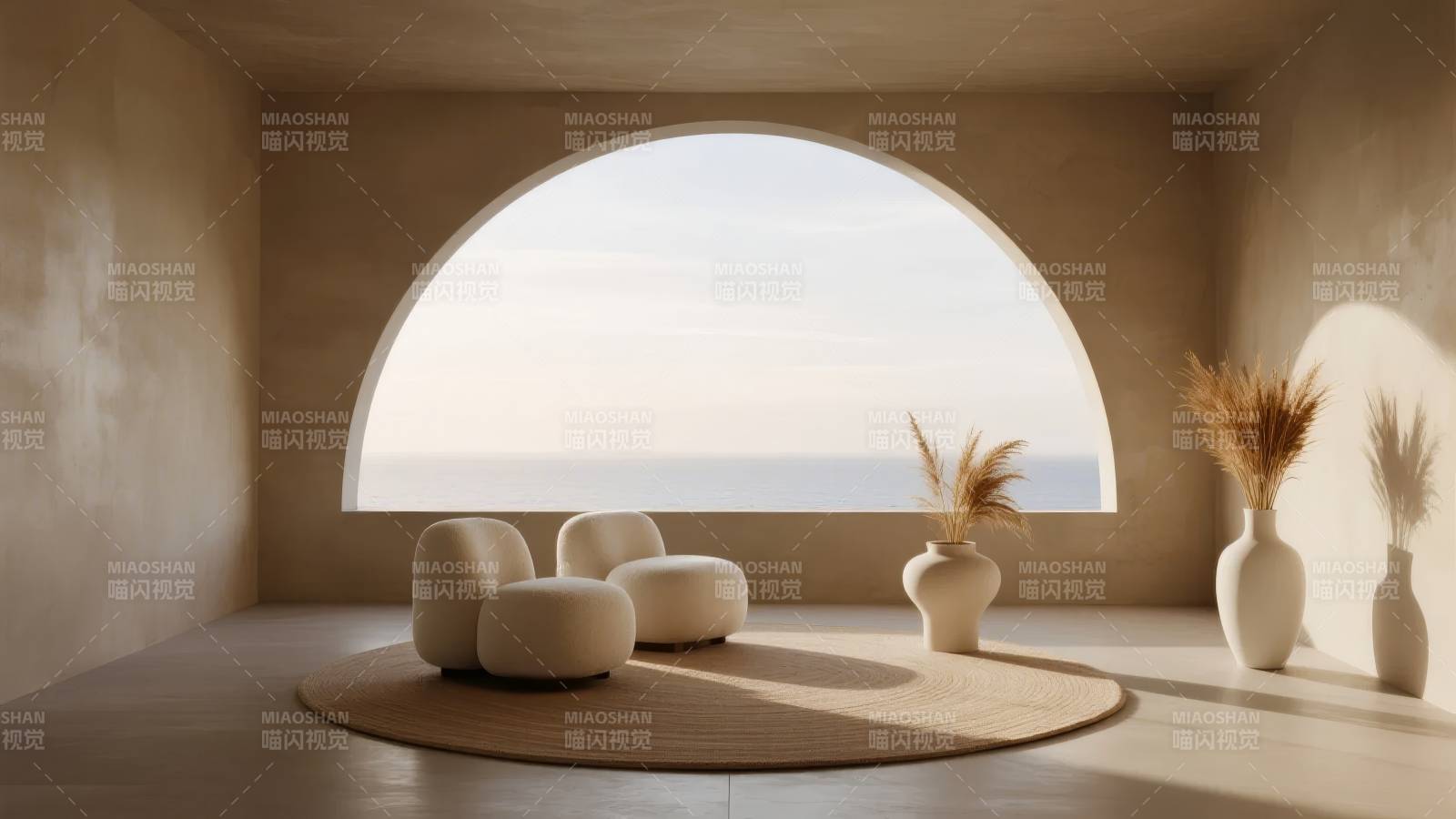 极简窗景静谧居图片