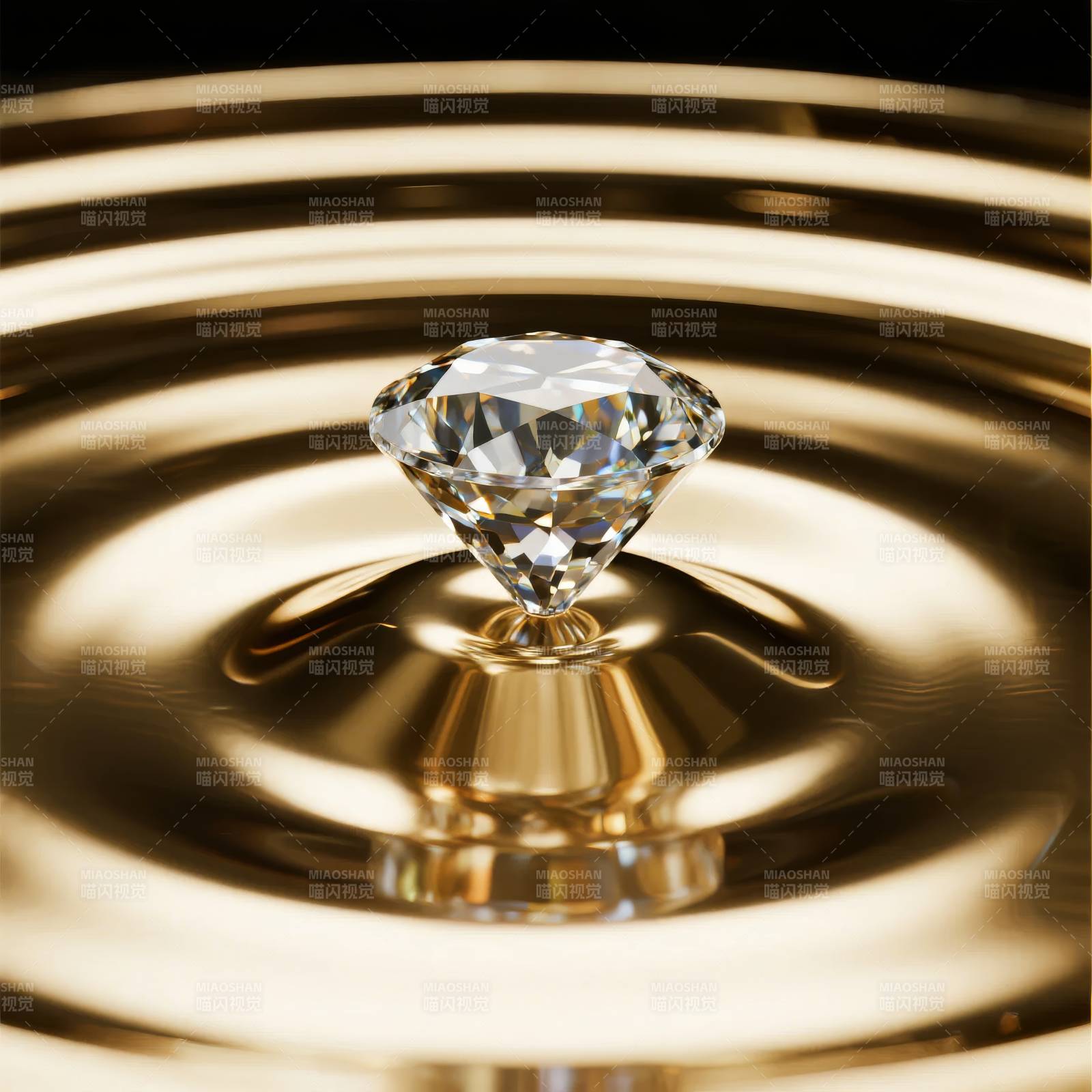 钻石涟漪图片
