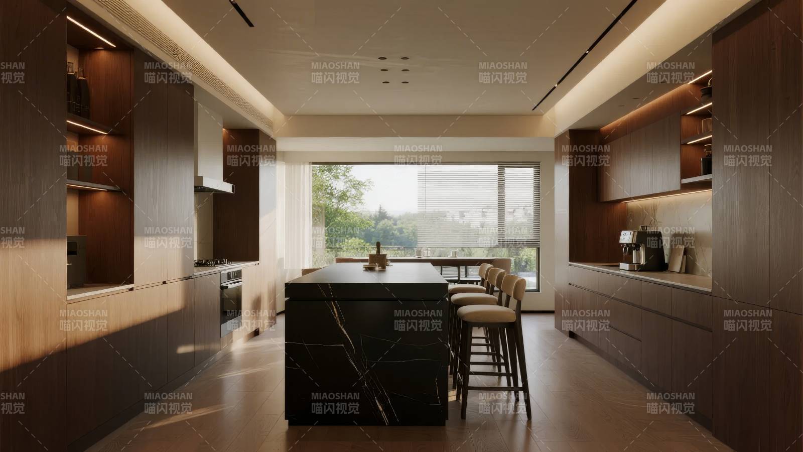 现代简约厨房设计图片