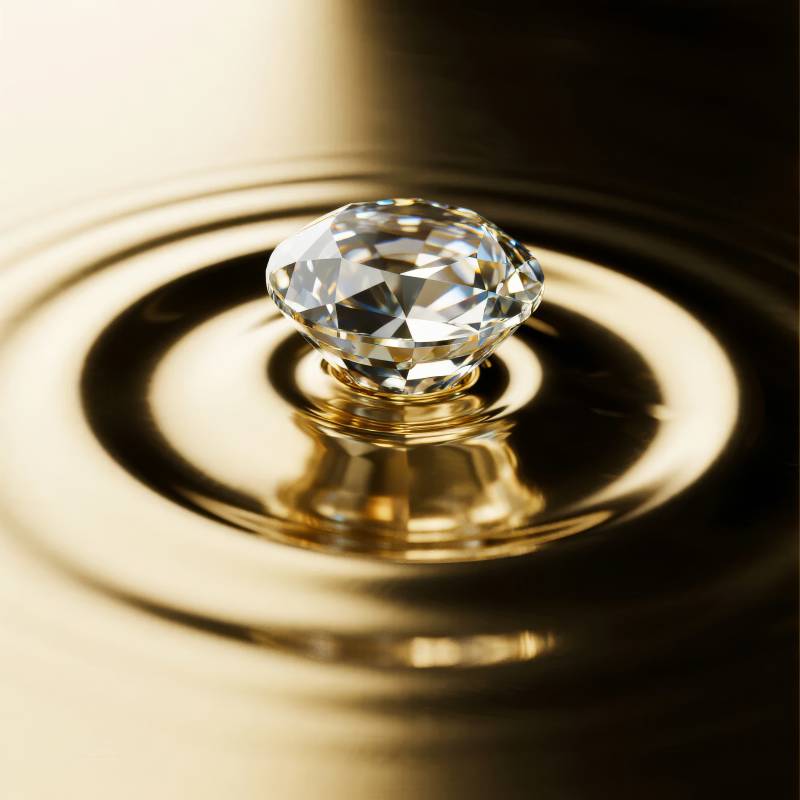 钻石涟漪图片