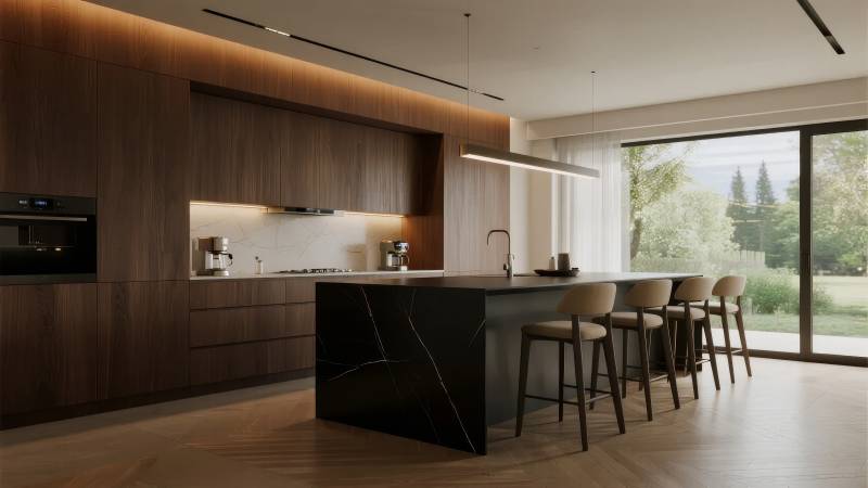 现代厨房设计图片