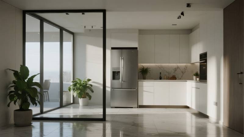 现代简约厨房设计图片