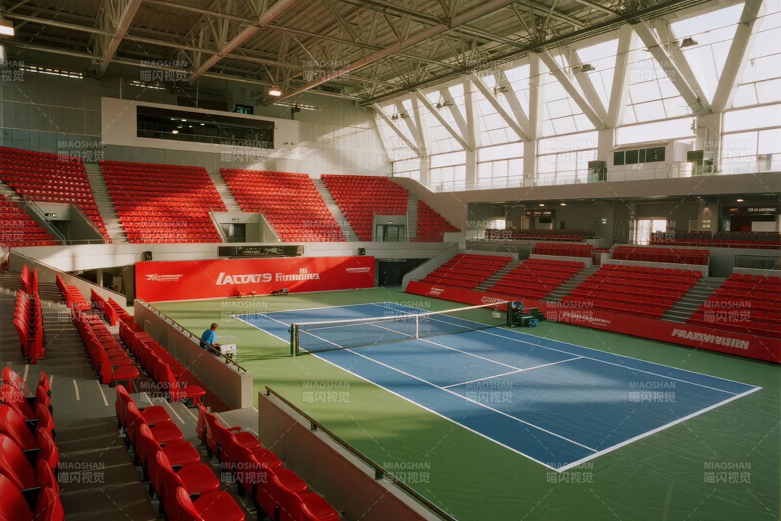 室内网球馆全景图片