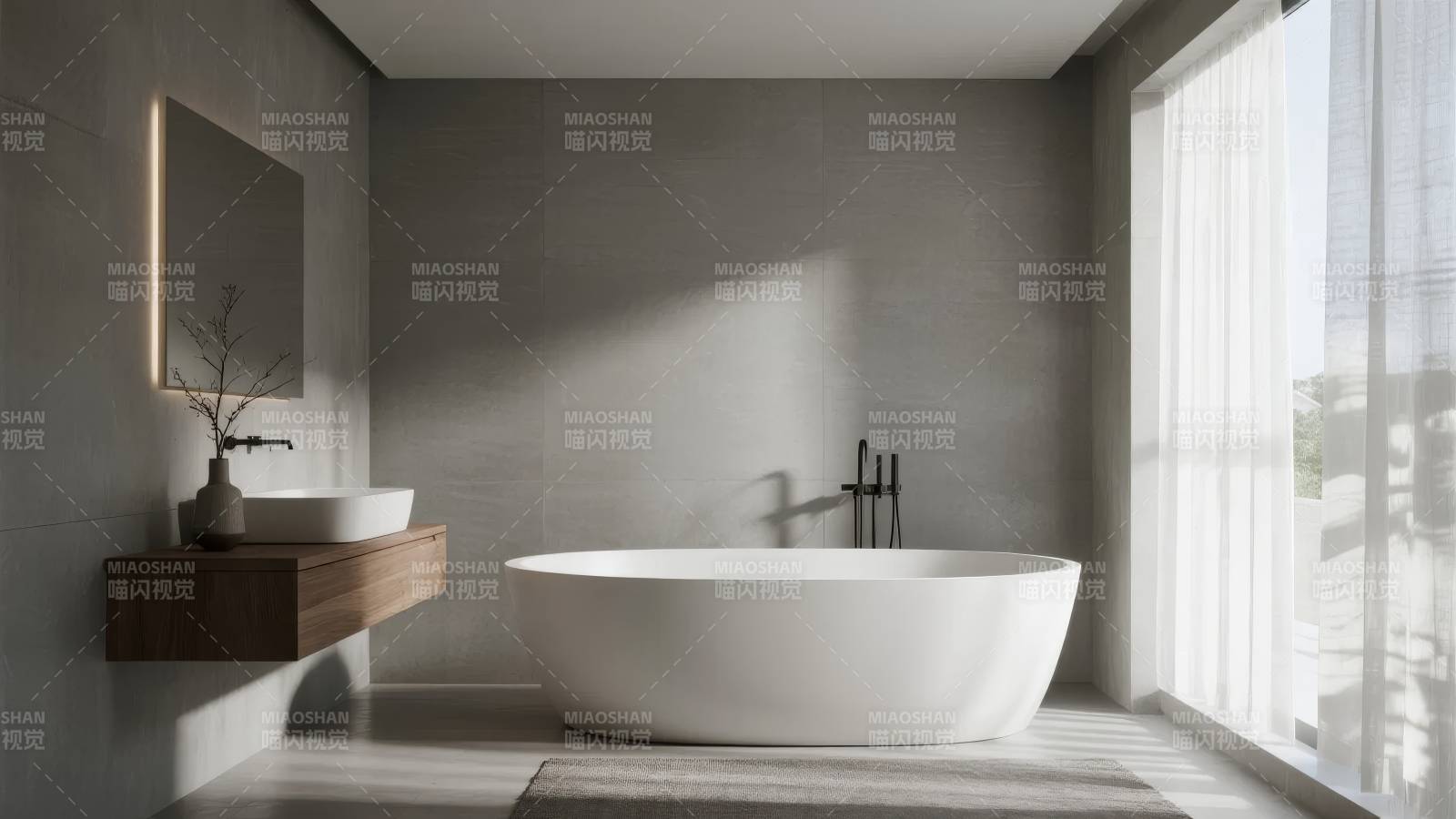 现代简约浴室设计图片