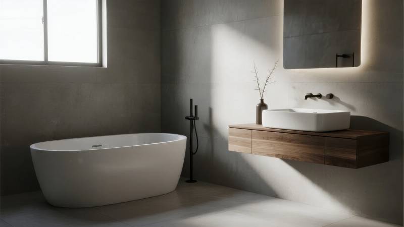 现代简约浴室设计图片