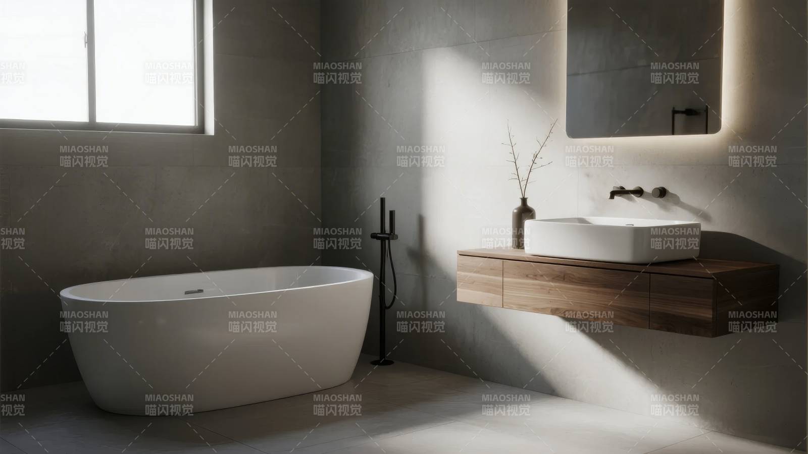 现代简约浴室设计图片