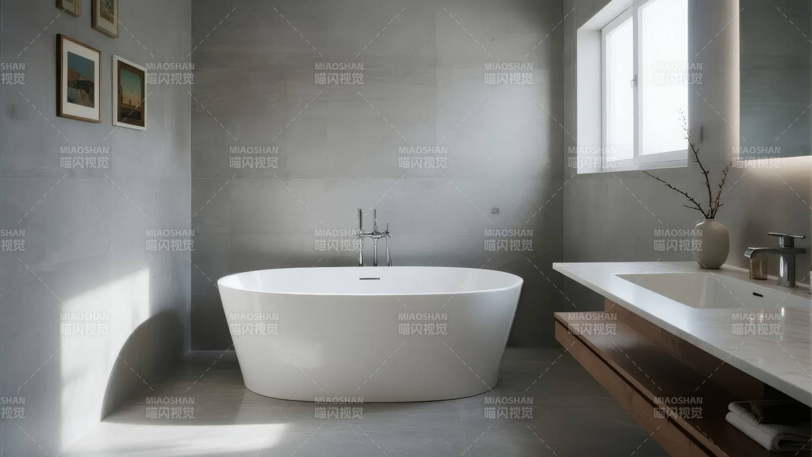 现代简约浴室设计图片