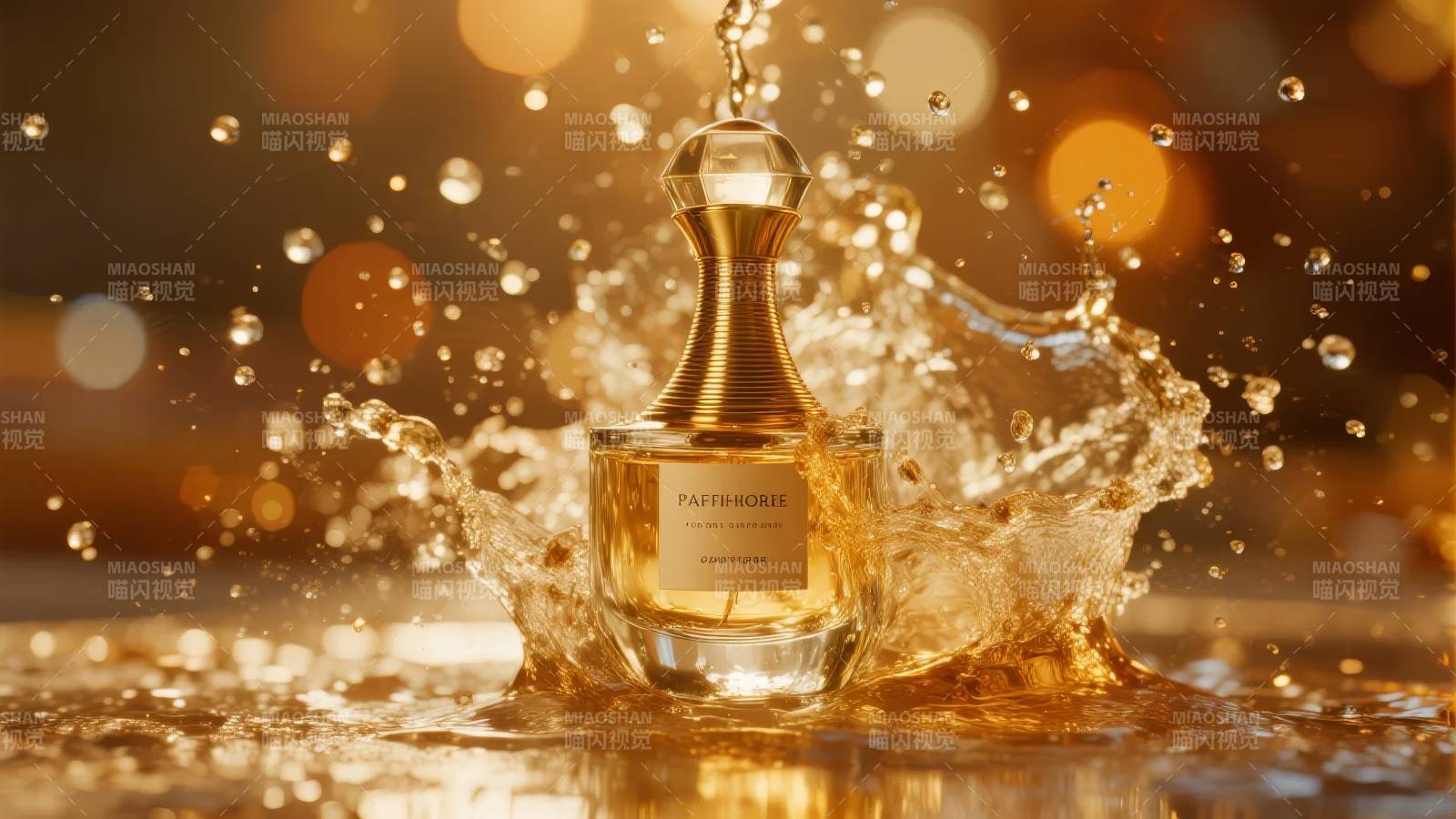香水飞溅瞬间图片