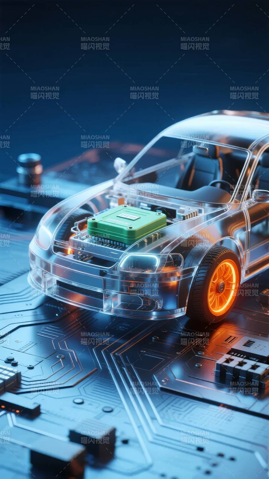 智能汽车科技图片