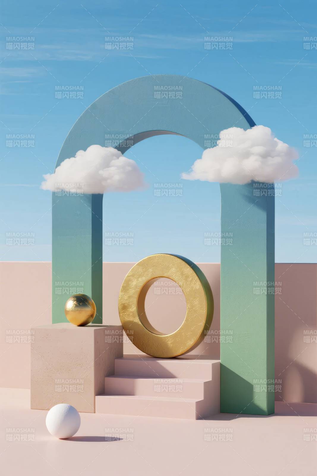 梦幻几何空间图片