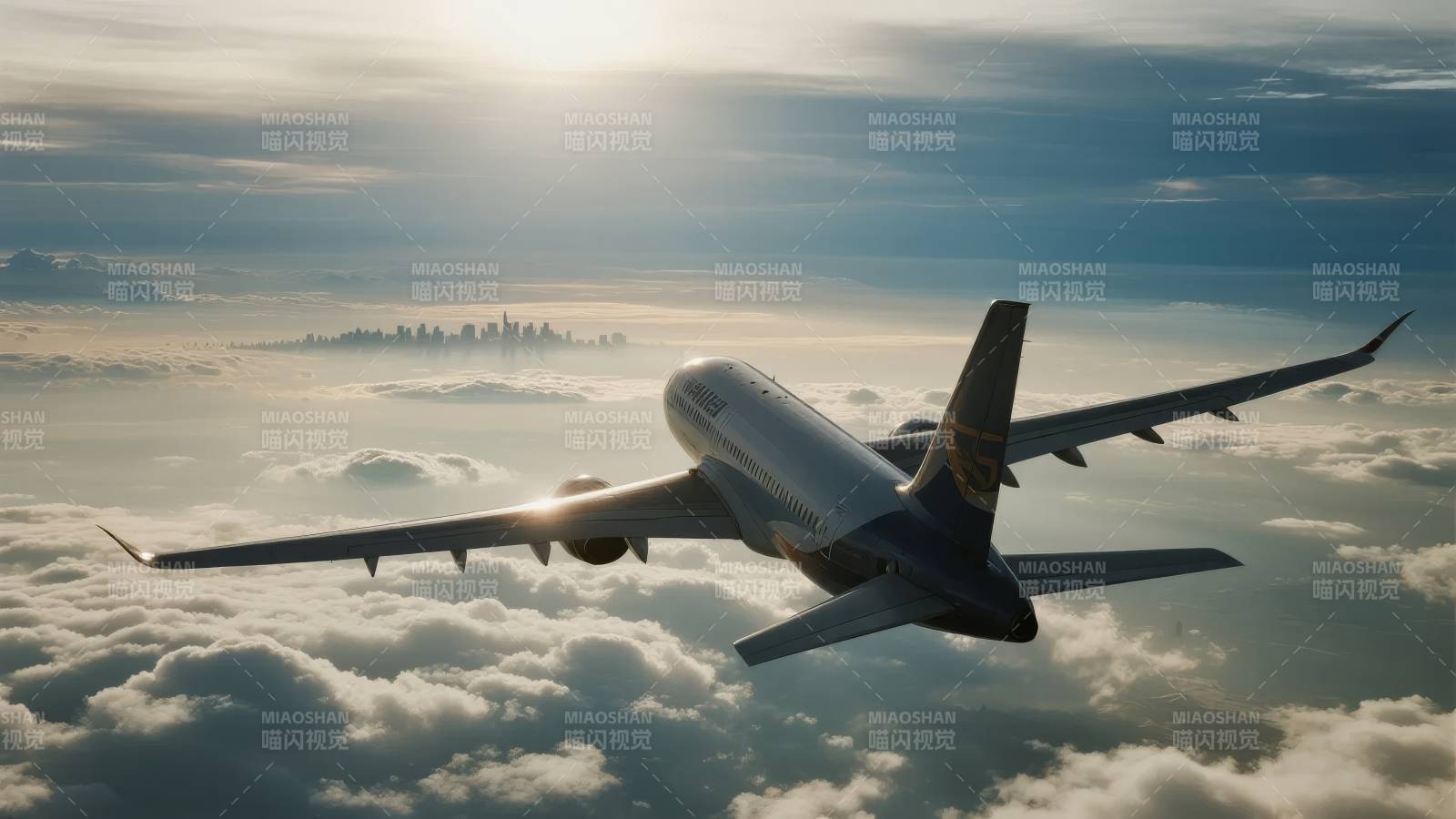 云海之上翱翔图片