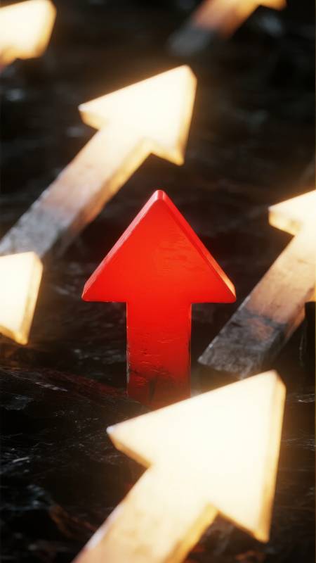 红箭引领方向图片