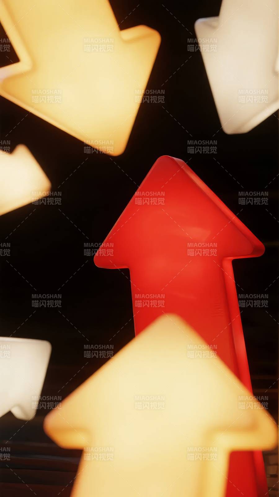 红箭引领方向图片