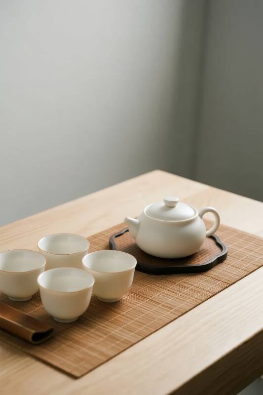 茶具静置 简约雅致图片