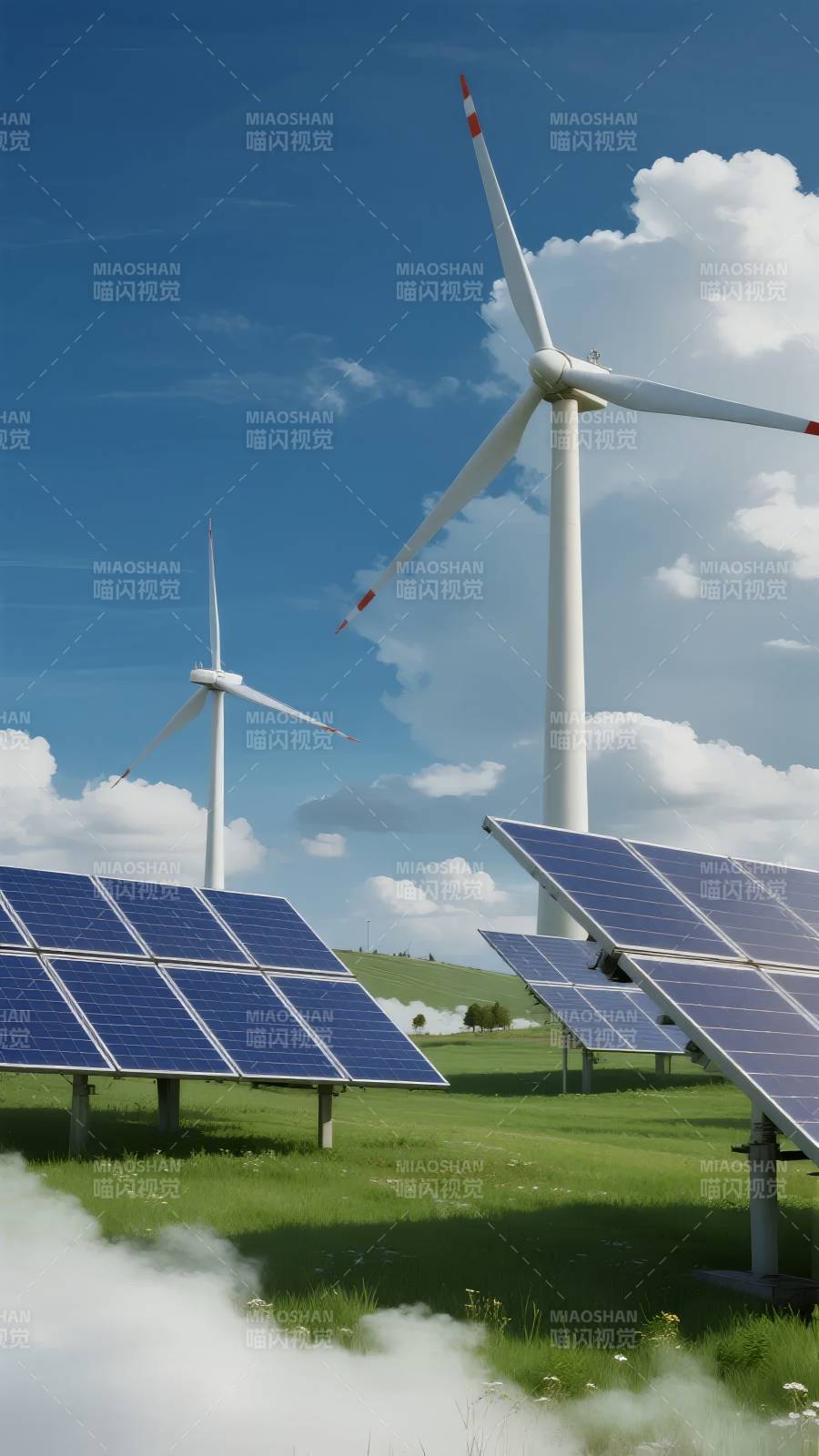 风光互补发电图片