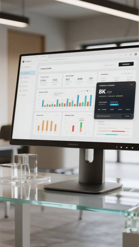 智能办公数据分析图片