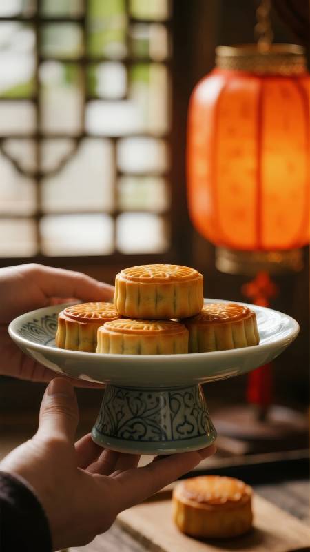 中秋月饼礼盒图片