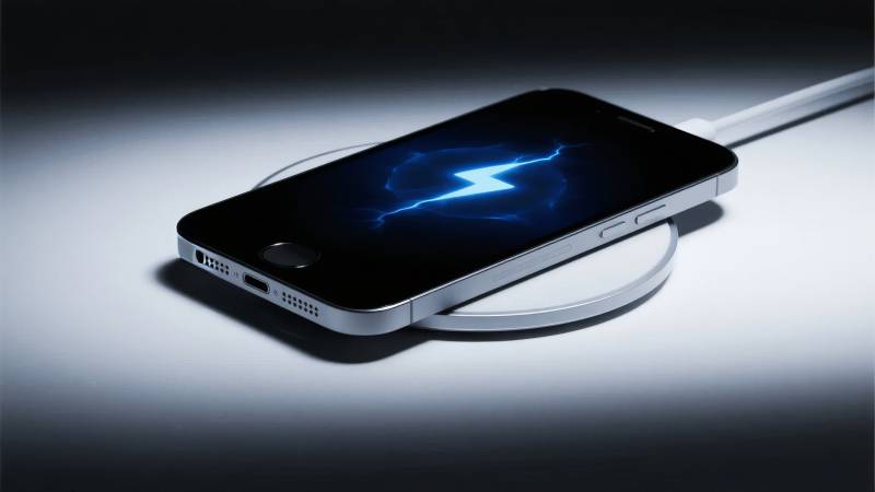 手机无线充电图片