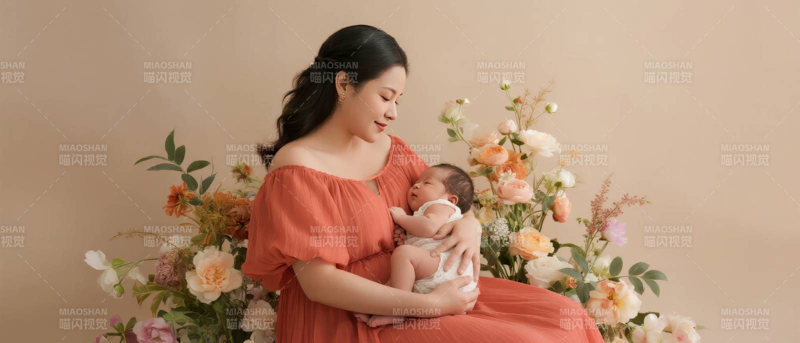 母爱温馨时刻图片