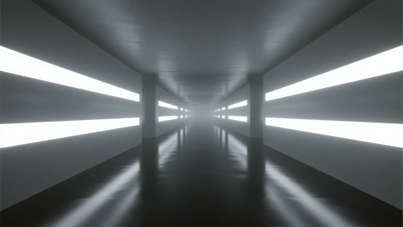 未来科技走廊图片