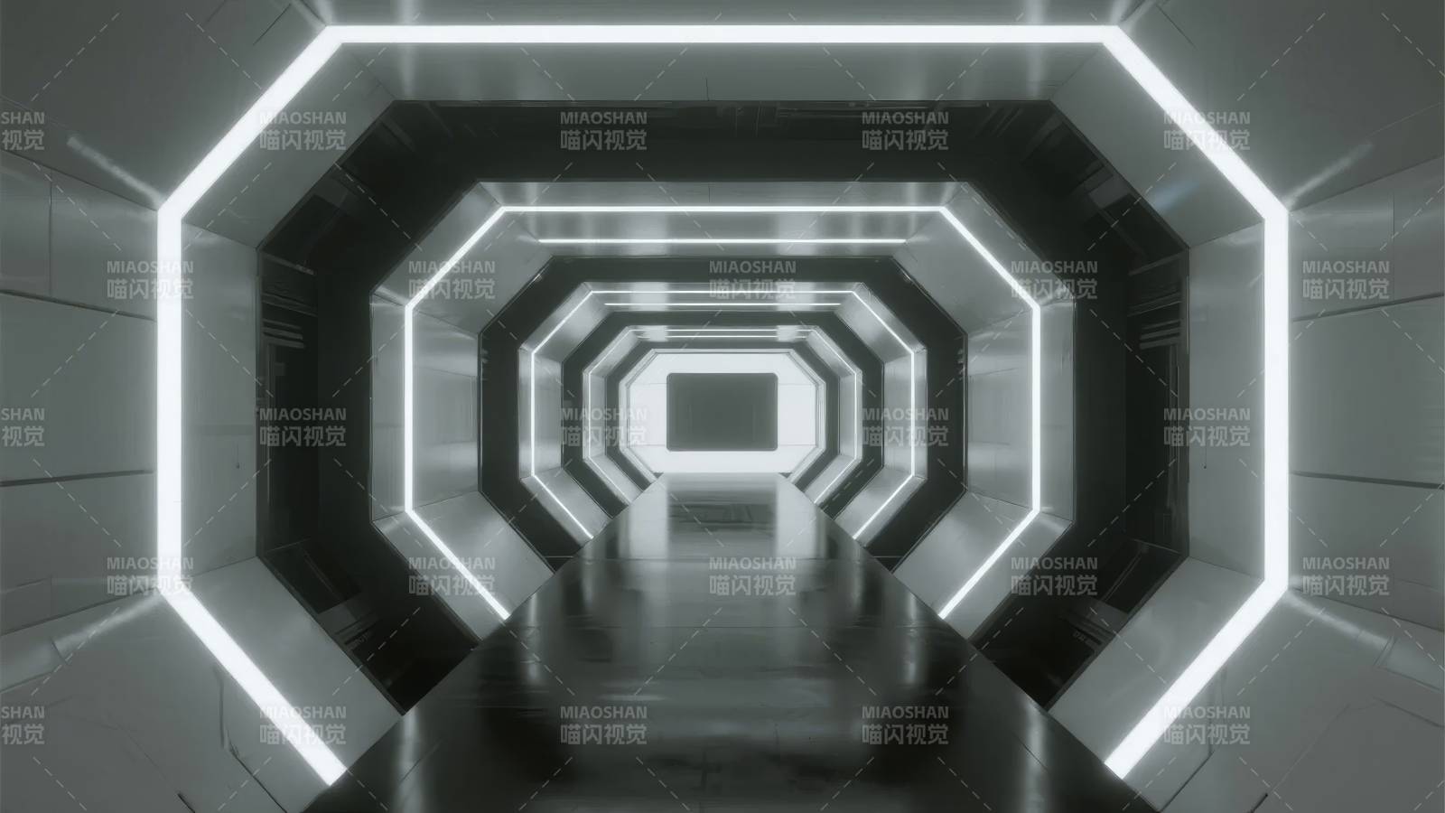 未来科技隧道图片