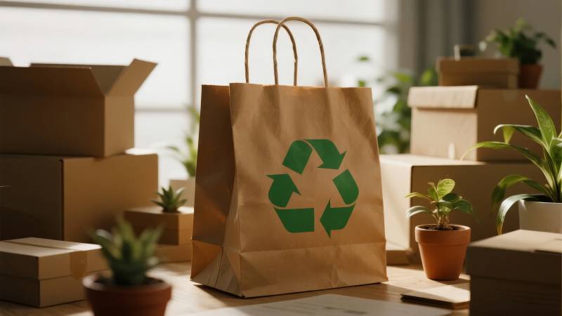 环保购物袋图片