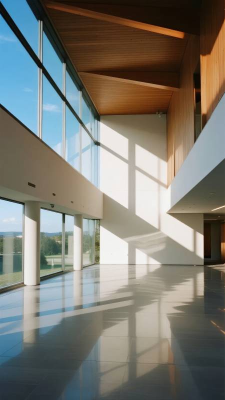 光影交错的现代空间图片