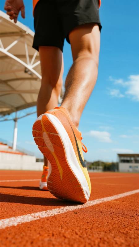 奔跑的脚步图片