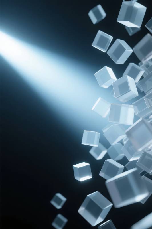 光立方飘浮图片